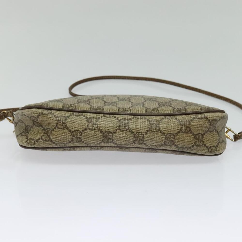 GUCCI GG Supreme Shoulder Bag Pvc Beige 97 02 068 - Picture 9 of 12
